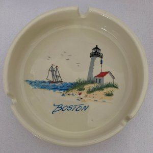 Vintage Ceramic Boston Yarmouth Trinket/ Ashtray